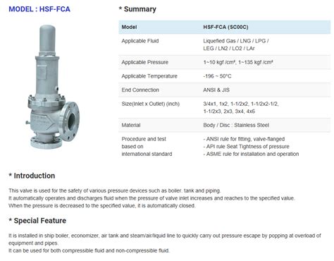 Conventional Safety Relief Valve