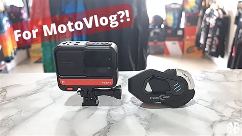 FreedConn TMax S Pro Connected Sa Insta360 One RS Pang Motovlog