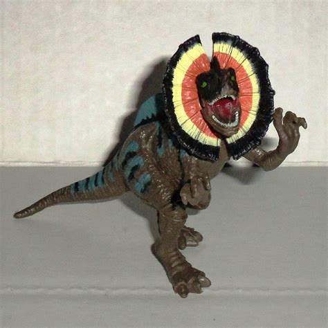 Chap Mei Dino Quest Valley Dilophosaurus Dinosaur Figure Loose Used