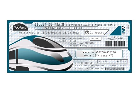 Train Ticket France • Globerove.com