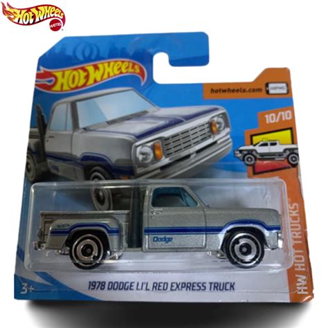 HOT WHEELS 1978 DODGE LIL RED EXPRESS TRUCK Shopee Brasil