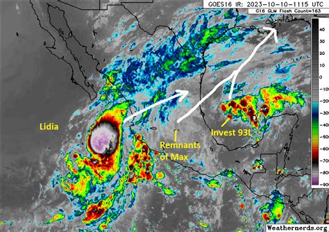 October 10, 2023 Outlook: Tropical moisture to bring heavy rains to parts of the Gulf Coast ...