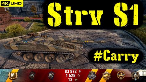 World Of Tanks Strv S1 Replay 10 Kills 4 2K DMG Patch 1 6 1 YouTube