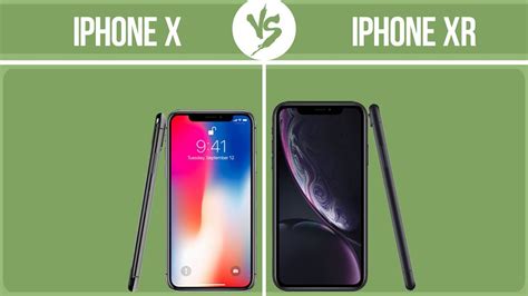 Apple Iphone X Vs Apple Iphone Xr ️ Youtube