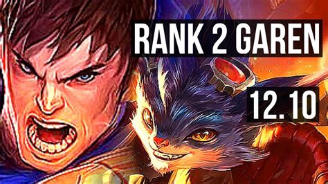 Garen Vs Rumble Top Rank 2 Garen 11 1 4 Legendary 600 Games