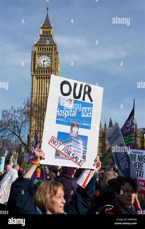 Thousands March In Protest Over Plans For Unprecedented Cuts To The