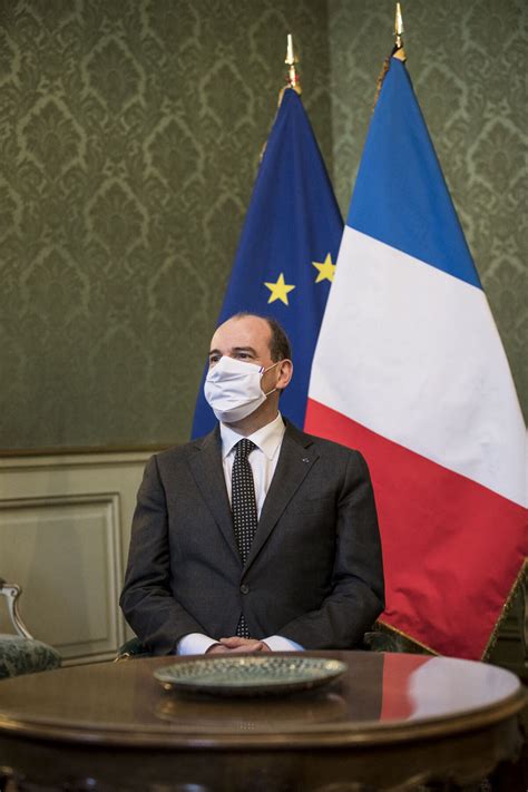 Photo Déplacement du premier ministre Jean Castex à Strasbourg le 23