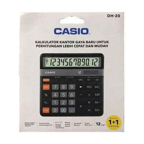 Kalkulator Casio Dh Ori Atk