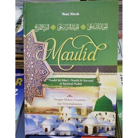 Jual Buku MAULID Besar 21 X 15 Cm Ad Diba Al Barzanji Al