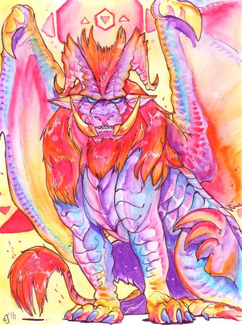 Teostra by Cyjon on DeviantArt