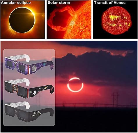 Solar Eclipse Glasses 2024, Solar Eclipse Glasses for Viewing the Solar ...