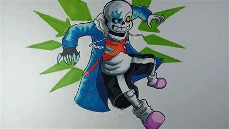 How To Draw Creative Sans Undertale C Ch V Sans S Ng T O Si U P