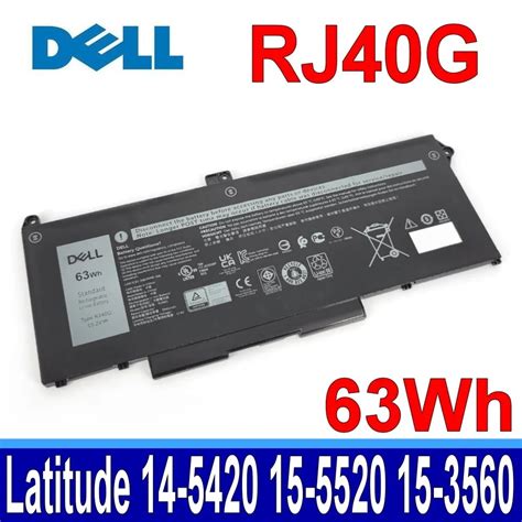 Dell Rj G Latitude Precision Battery Shopee Malaysia