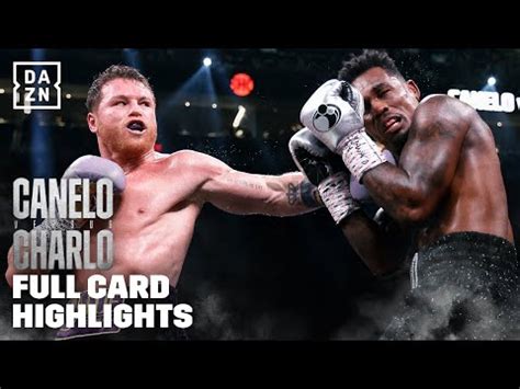 Canelo Alvarez Vs Jermell Charlo Full Card Highlights The Global