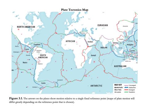 Solved Lab Plate Tectonics Part I Lithospheric Plates Chegg