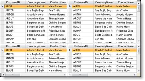 Creating Scrolling Region in Row or Column - Infragistics Windows Forms ...