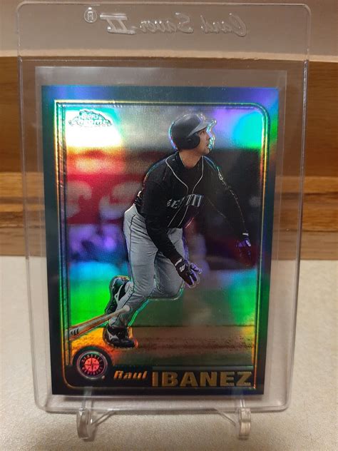 Topps Chrome Retrofractor Raul Ibanez Ebay