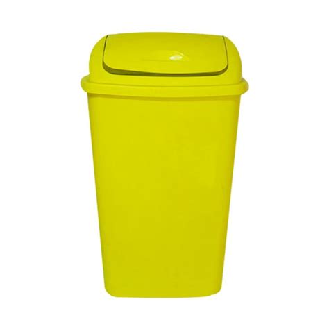 Tacho De Basura Con Tapa Rebatible X 25 Lts Verde Colombraro Basura