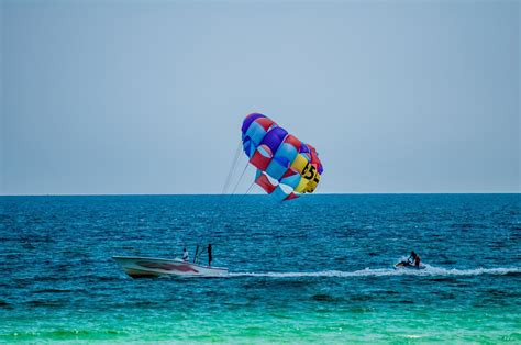 Paragliding Over Water Free Stock Photo Public Domain Pictures