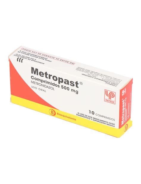 Precio Metropast 500 Mg 10 Comprimidos Farmalisto CL