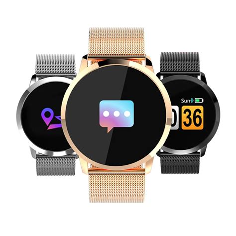 Newwear Q8 Smart Watch OLED Color Screen Smart Electronics Smartwatch Fashion Fitness Tracker ...