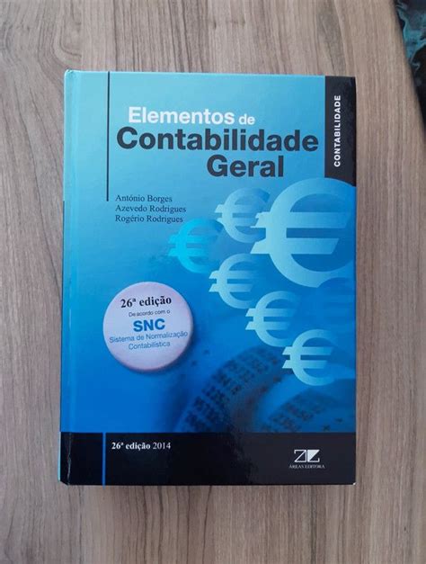 Livro Elementos de Contabilidade Geral António Borges Azevedo