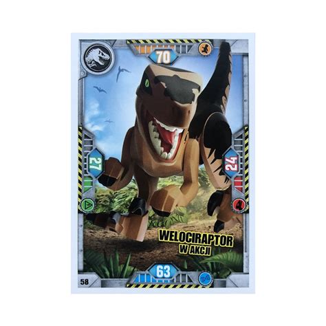 LEGO Jurassic World Trading Card Game Polish Series 1 58