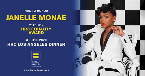 Hrc To Honor Genre Bending Artist Janelle Monáe With The Hrc Equality