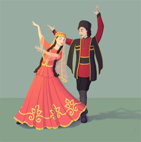 Traditional Azerbaijan Clothing