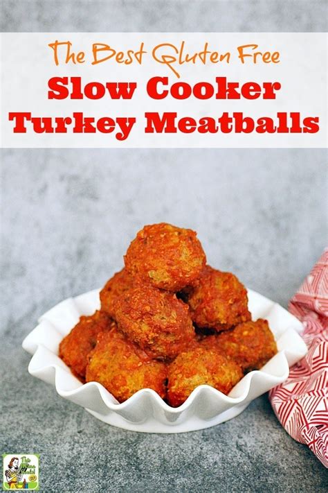 The Best Gluten Free Slow Cooker Turkey Meatballs Ever This Mama