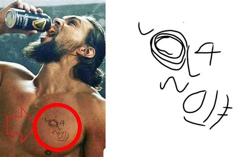 A Guide To 11 Jason Momoa Tattoos and What They Mean