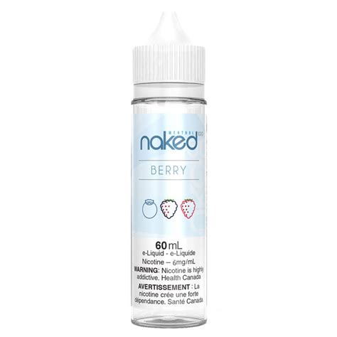 NAKED MENTHOL BERRY 6MG 60ML Empire Smoke Distributors