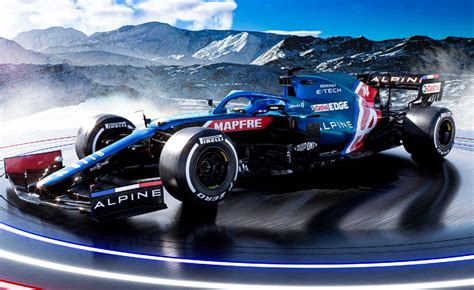 Así Es El Alpine A521 El Auto Con El Que Fernando Alonso Vuelve A La F1