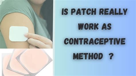 Combination Birth Control Patch Pros And Cons L Contraceptive Patch L