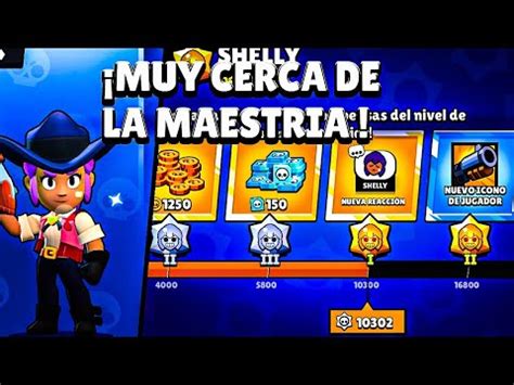 Vamoss Por La Maestria De Shelly Brawl Stars Oro Youtube