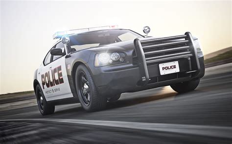 Dodge Charger Police Car Wallpaper