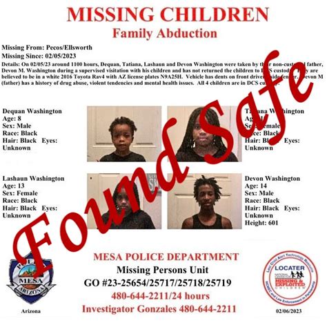 Missing People In America Alerts On Twitter Dequan Washington Age