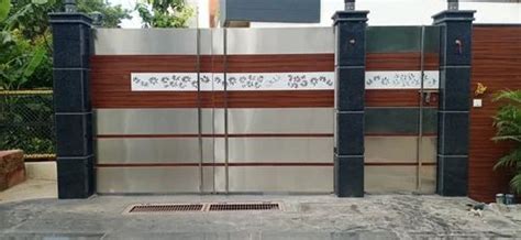 Modern Stainless Steel Main Gate For Security Reasons At Rs 4500 Piece