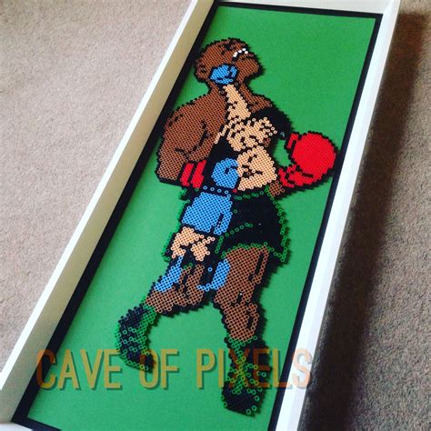 Punch Out Pixel Bead Art Perler Bead Art Bead Sprite Perler Beads