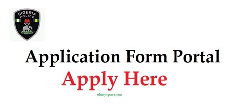 Npf Recruitment 2024 2025 Nigerian Police Force Application Form