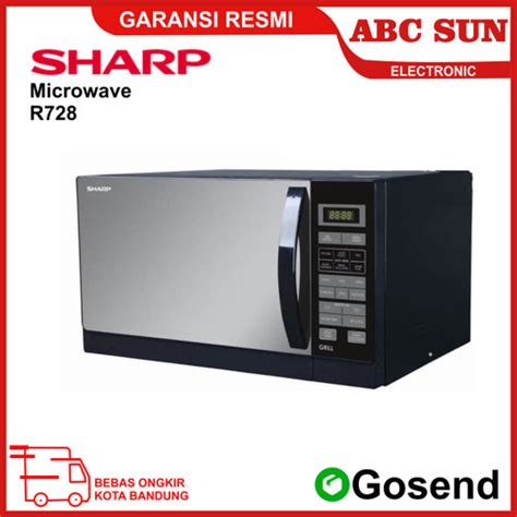 Promo SHARP MICROWAVE GRILL 25 L R728 Khusus Bandung Cicil 0 3x