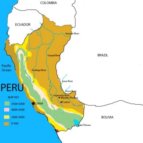 Peru Rivers Map Iquitos, Peru - Nasdaq