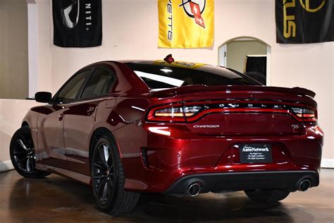 2021 Dodge Charger R T Plus 22904 Miles Octane Red Pearl Coat Sedan