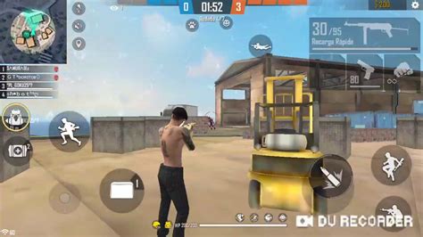 Jogando Contra Squad Free Fire YouTube