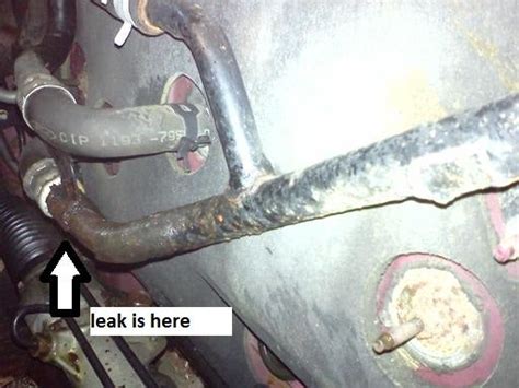 Coolant Pipe Leak Along Firewall Taurus Car Club Of America Ford