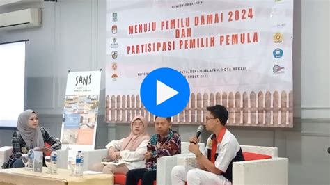 Kpu Kota Bekasi Dorong Partisipasi Pemilih Pemula Di Pemilu