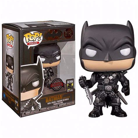 Funko Pop Batman Exc DC Heroes 312 בובת פופ באטמן פאן פה