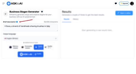 Business Slogan Generator - ASKtoAI Knowledge Base