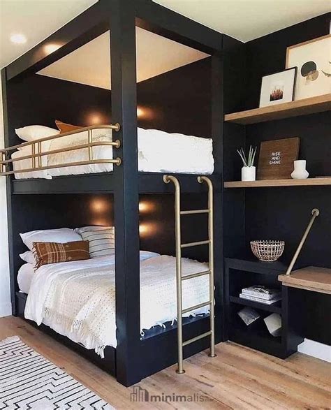 Tempat Tidur Tingkat Minimalis Multifungsi Dan Hemat Ruang Minimalist