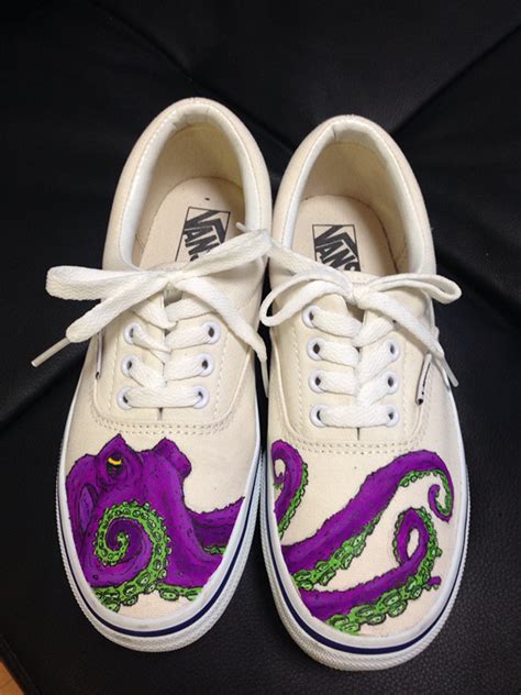 Misc Custom Painted Kicks Behance